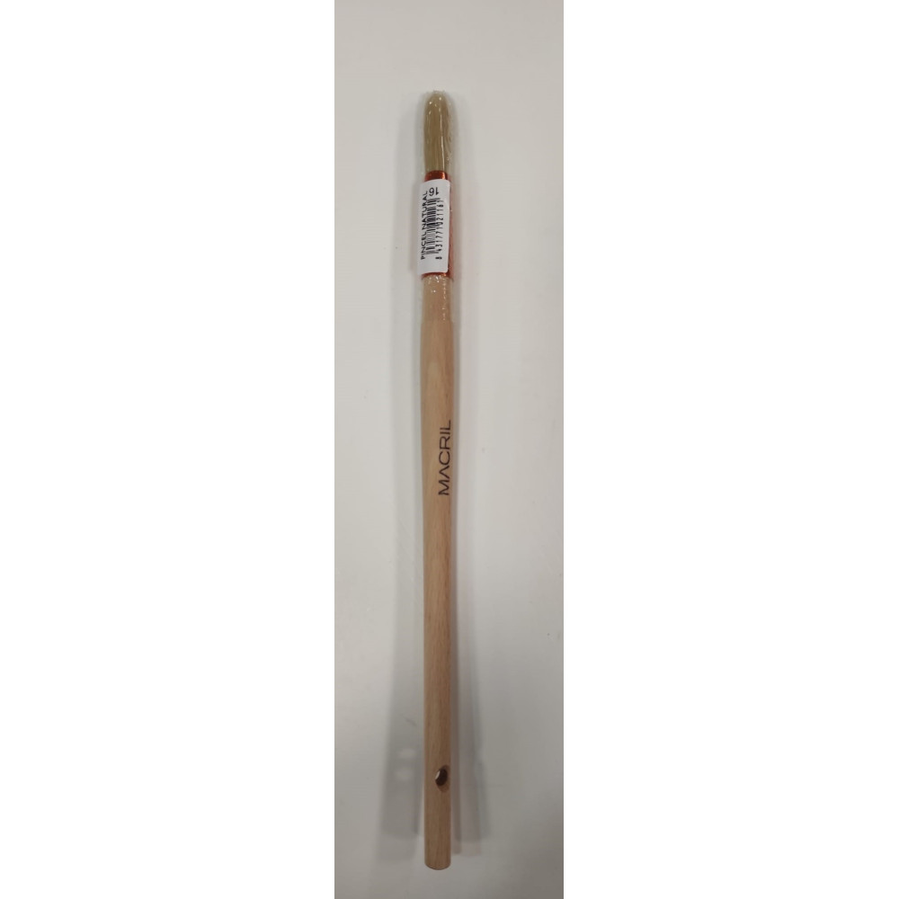 MACRIL 02116 PINCEL REDONDO NATURAL Nº16