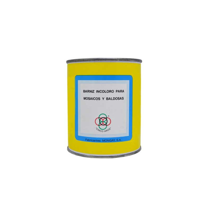 MONGAY 14300 BARNIZ MOSAICOS Y BALDOSAS BRILLO 750 ML
