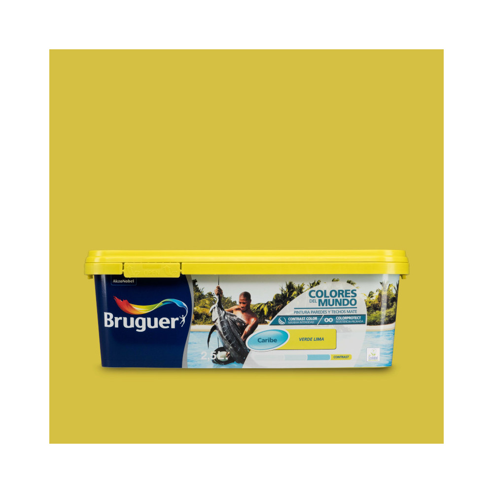 COLORES DEL MUNDO 825 CARIBE VERDE LIMA 2,5 L (baja)