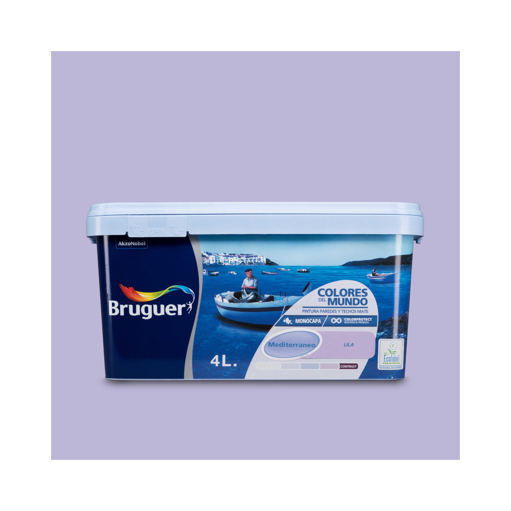 COLORES DEL MUNDO 985 MEDITERRANEO LILA 4 L