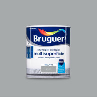 BRUGUER ACRYLIC BRILLO GRIS PERLA 0,75 L